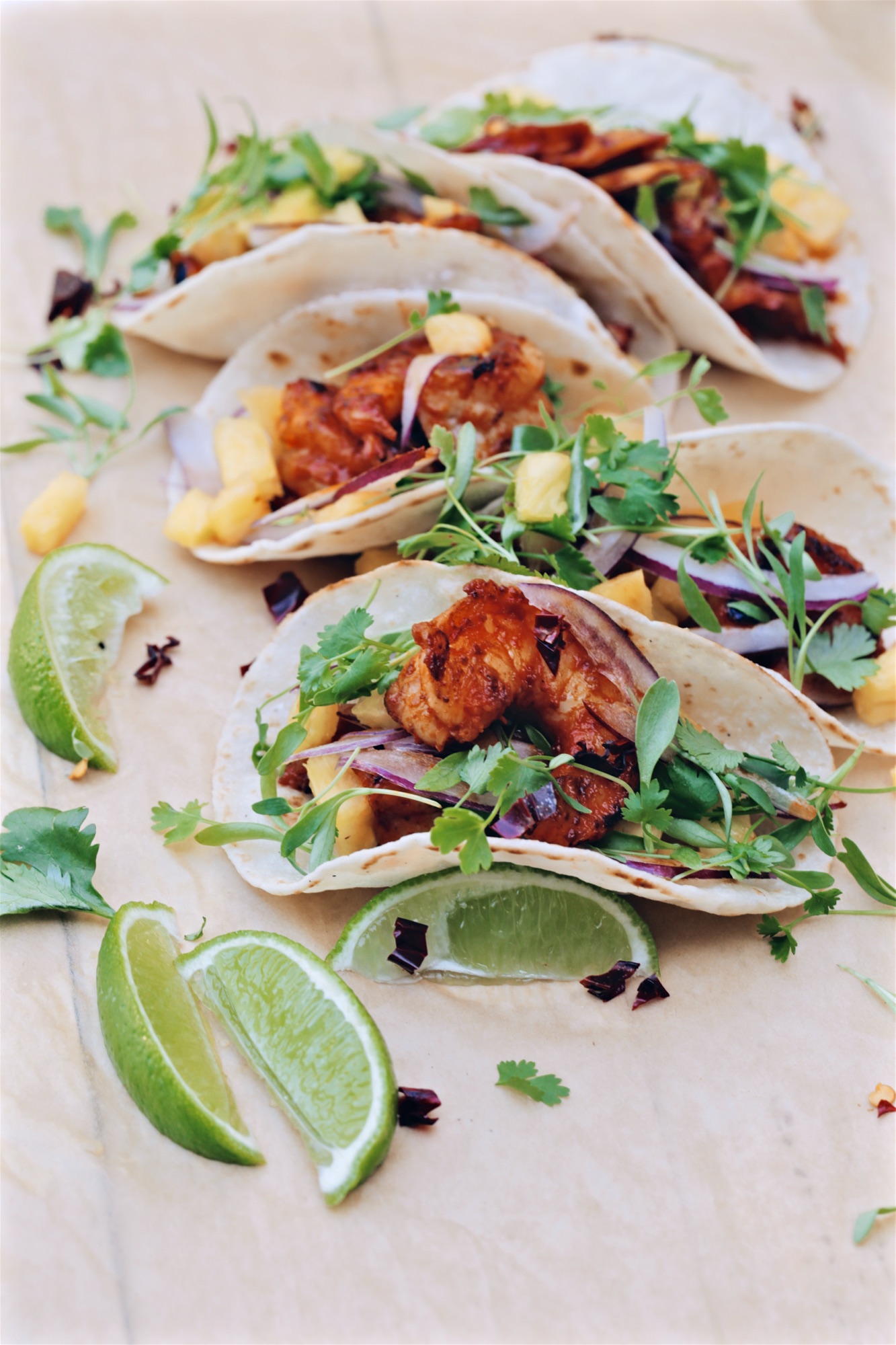Real Coconut tacos